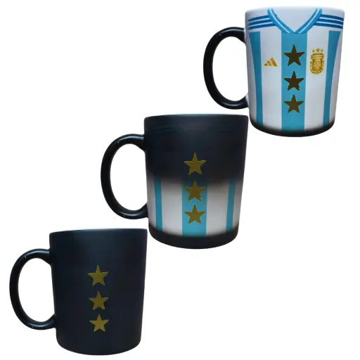 Taza magica 3D seleccion Argentina titular 